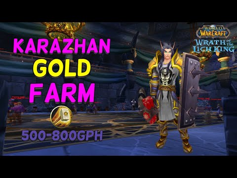 WotLK Classic Karazhan Gold Farm - Vendor Everything!