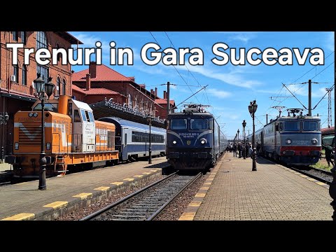 Trains/ Trenuri in Stația Suceava Burdujeni Station 30.05.25