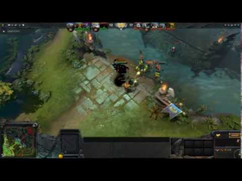 Dota 2 - Shadow Fiend Headshot (Ouch!)