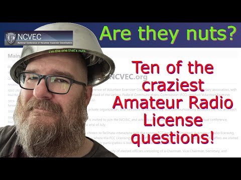 Ten craziest #Amateur #Radio #exam questions - NCVEC might have a sense of humor? #ham #study