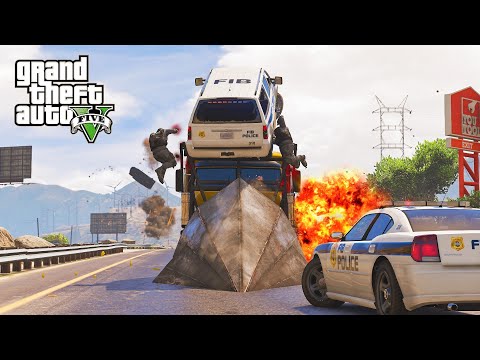 GTA 5 PHANTOM WEDGE TRUCK CRASHES EP. 5 - IMPACT COMPILATION - DESTRUCTION