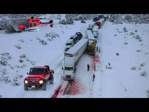 Massive Snowfall in London, UK: Chaos on the Roads and Mass Flight Cancellations!