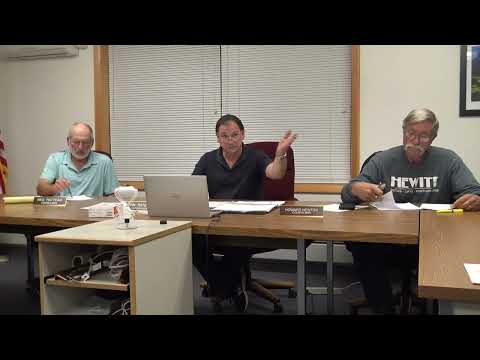 PART #3 of 4,  Schuyler Falls Town Board Budget Work Session, 10/3/22;