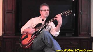 Jazz Guitar - Danny Boy by Jesse Johnson on his Conti Guitar
