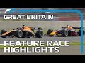 F2 Feature Race Highlights | 2020 British Grand Prix