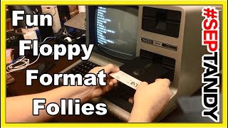 Quick Clip: Success Formatting on my TRS-80 Model 3 - #SepTandy Requiem