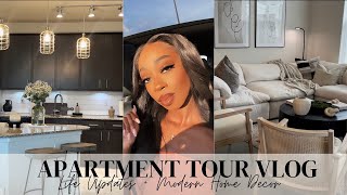 MODERN APARTMENT TOUR | COZY & NEUTRAL AESTHETICS | LIFE UPDATE VLOG 2022