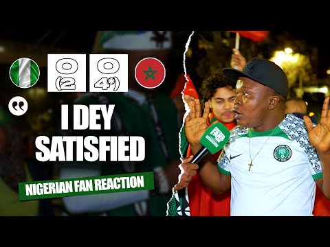 NIGERIA 0-0 MOROCCO (2- 4* Penalties) - ( Henry - NIGERIAN FAN REACTION ) AFCON 2025
