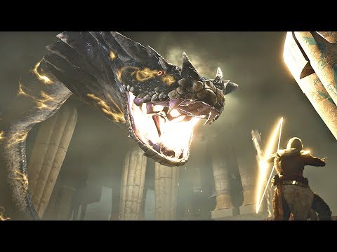 Assassin's Creed Origins - Giant Snake Boss Fight