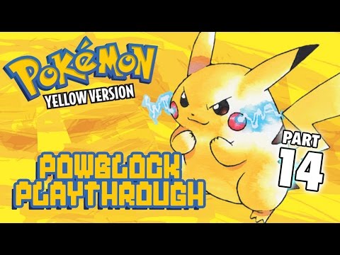 Pokemon Yellow (3DS) Playthrough pt14 - Gym Leader Lt. Surge/ Thunder Badge!