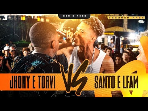 (PEGOU FOGO 🔥) JHONY E TORVI X SANTO E LFAM | 2° FASE | CDA 6 ANOS | ARACRUZ-ES 