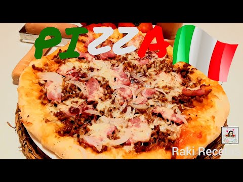 PIZZA CASERA🍕🇮🇹