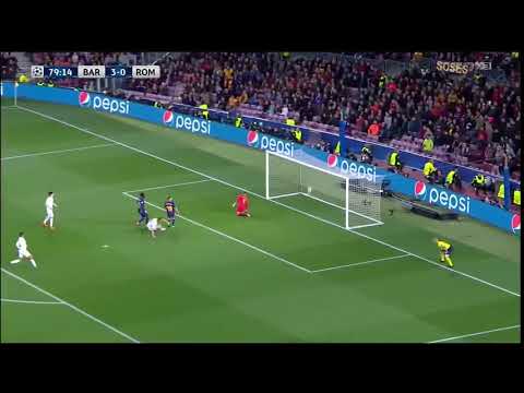 Edin Dzeko Goal vs Barcelona 04 04 2018