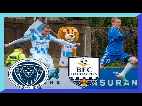RIGA FC - BFC Daugavpils 09.04.2017 RIGA Football Club uzvar Latvijas kausa 1/4 finālā