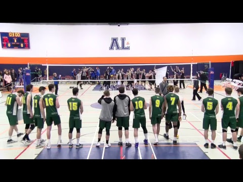 Boomerang vs Élans - finale or - Championnat provincial de volleyball D1 du RSEQ 2018