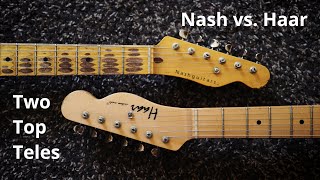 Video thumbnail for Aged Telecasters: Haar Traditional T-Style vs. Nash T-52 by wurst.guitars