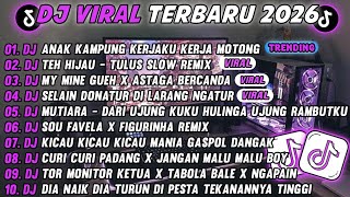 Download lagu DJ TIKTOK TERBARU 2026-🎵DJ AKU ANAK KAMPUNG KERJA MOTONG🎵DJ TEH HIJAU TULUS SLOW FULL ALBUM mp3