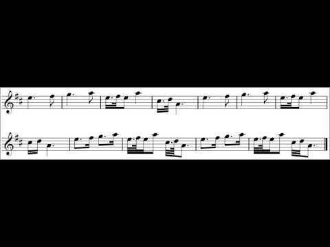 Great Highland Bagpipes Intermediate Exercise 11 – low pitch normal speed