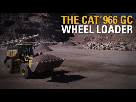 New Cat 966 GC Wheel Loader - YouTube