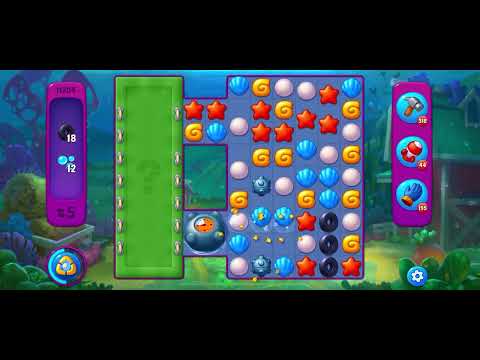 Fishdom Very Hard level 11204 no boosters フィッシュダム ベリーハード