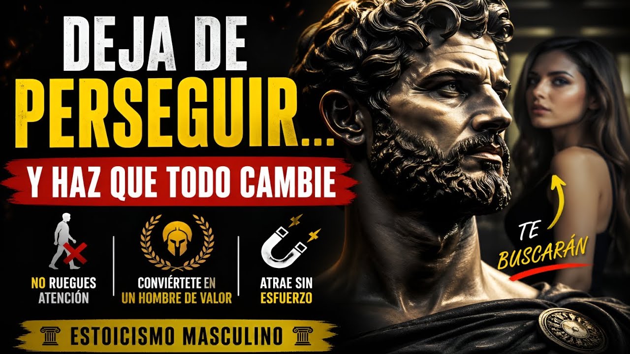 Deja de Perseguir… y Haz que Todo Cambie (Estoicismo Masculino)