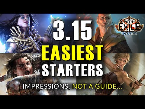 POE 3.15 Builds - EASY League Starters! | Path of Exile Expedition League Early Impressions