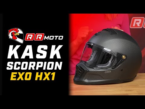 SCORPION EXO HX1 _ lekki i stylowy kask motocyklowy
