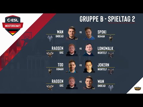 WC3 - ToD vs. Jokern / Ragsen vs. LongWalk / WaN vs. Spoki | ESL Meisterschaft 2020 -  Season 2