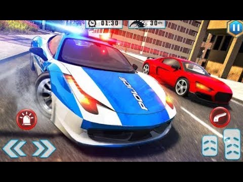 Real Police Car Chase Robot Transforming Android Gameplay | GameMade