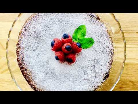 Torta Caprese (Chocolate and Almond Flourless Cake) Fast Version