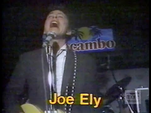 Joe Ely - New Music, Toronto TV May 81 *El Mocambo* Musta Notta Gotta Lotta * Honky Tonk Masquerade