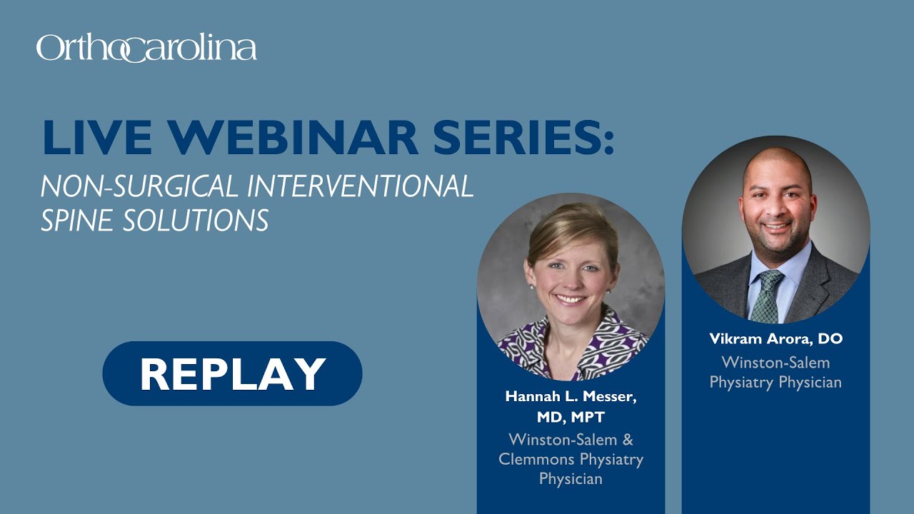 Non-Surgical Interventional Spine Solutions with Dr. Messer & Arora