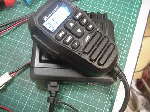 Midland M5 UK CE-MultiNorm CB radio (mobile) - Overview & adjustment