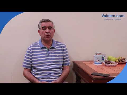 Patient from Uzbekistan Talks About his Knee Replacement Surgery in India