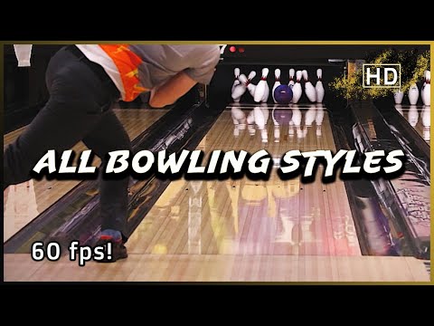 All Bowling Styles at the PBA World Series of Bowling 2020 (RAW FOOTAGE)