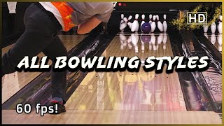 All Bowling Styles at the PBA World Series of Bowling 2020 (RAW FOOTAGE)