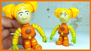 Как сделать шпулю из фиксиков поэтапно