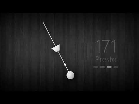 BPM 171 Tempo Metronome（メトロノーム）4/4 拍子 テンポ