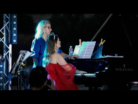 Short scenes from Tatiana Stupak's concert at Ancient Amathus, 13.6.25