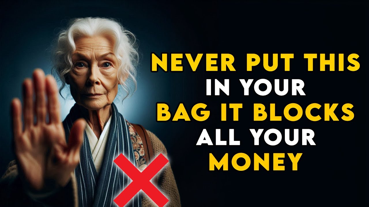 CAREFUL! ⚠️DON'T LEAVE THIS IN YOUR BAG IT BLOCKS MONEY AND ABUNDANCE | ZEN BUDDHISM
