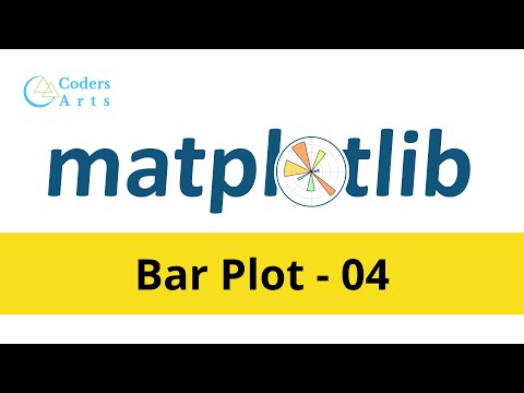 How To Create Bar Chart In Matplotlib 04 Matplotlib Tutorial