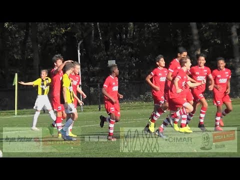 Tweede  helft Vitesse JO14-1 - AZ JO14-1