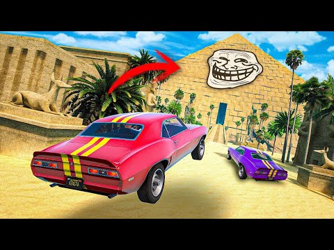 CARRERA TROLL MUY DIFICIL EN GTA 5 ONLINE