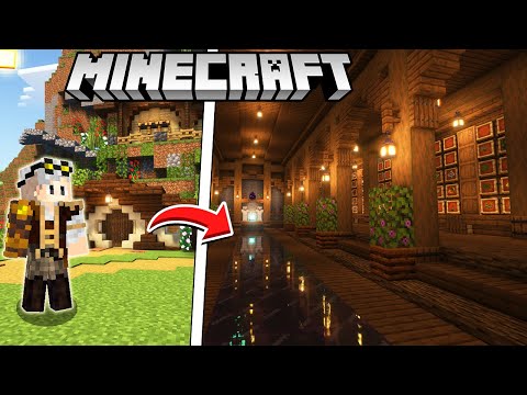 CONSTRUINDO A MAIOR SALA DE BAÚS  - MINECRAFT SURVIVAL #5