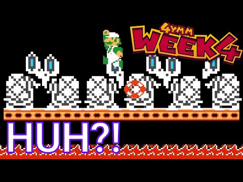The COOLEST PUZZLE LEVEL I've Played in Mario Maker 2 — 4YMM Week 4