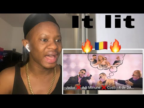 African React To Jador X Adi Minune X Costi - 4 de Da (Special Guest Anna Lesko) 🔥🇷🇴