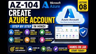 08   AZ 104 Create Microsoft Azure Free Account in Hindi  Azure Accoun