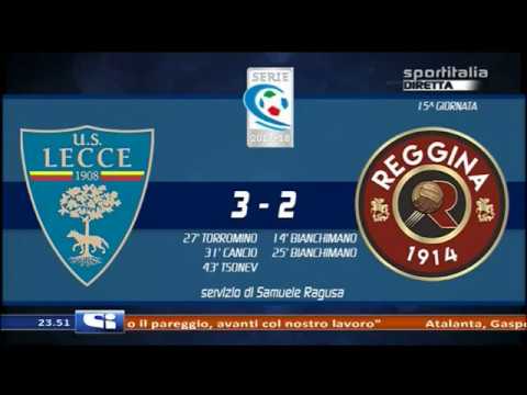 LECCE-REGGINA 3-2 (18-11-2017) SPORTITALIA