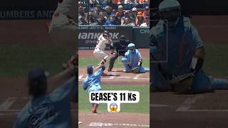 Dominant Dylan Cease ???? #MLB #BlueJays #Toronto