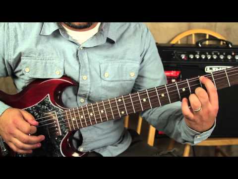 Guitar Lessons - How to play the riff from Outshined by Soundgarden Tutorial
